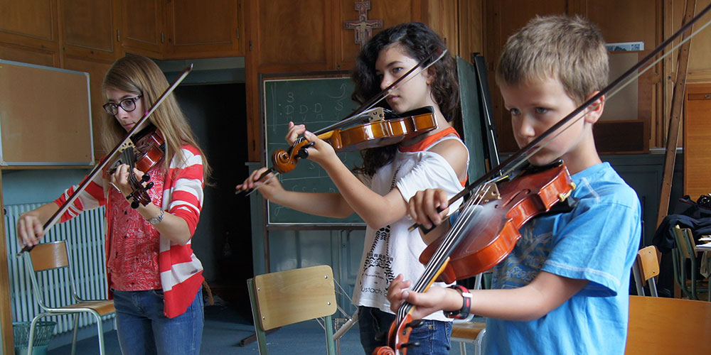 Je veux jouer du violon comme Olivier !