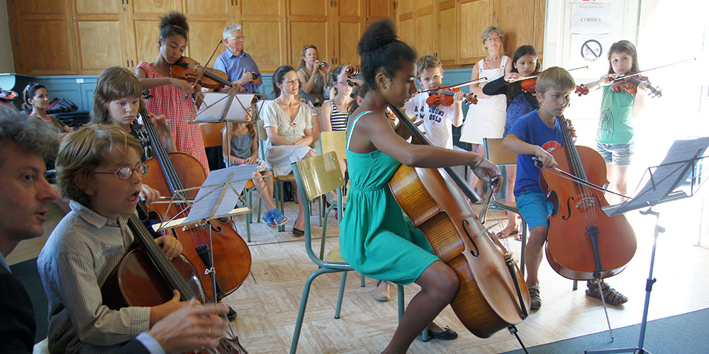 … à devenir les musiciens de demain !